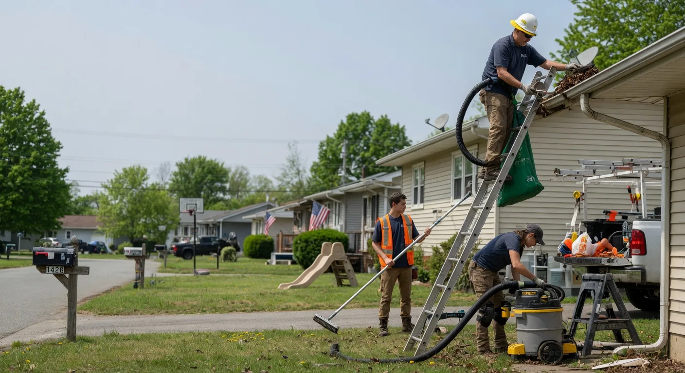 Gutter Installation in Bloomingdale, IN near me